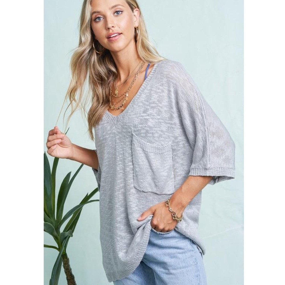 Off Shoulder Lounge Sweater